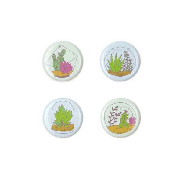 Terrariums Magnet Set 1